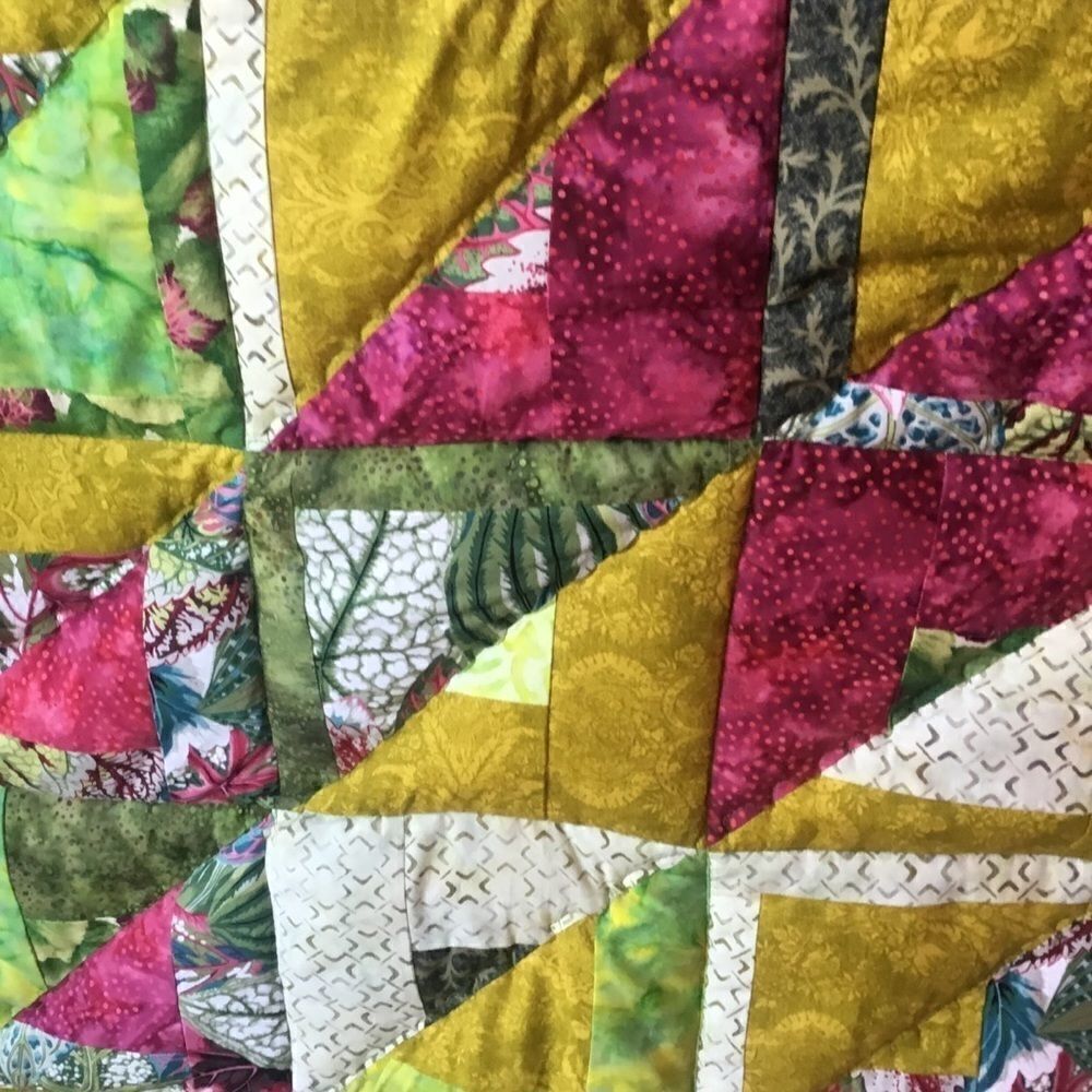 Modern Hand Crafted Quilt - Picture 6 of 15